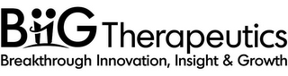 BIIG THERAPEUTICS BREAKTHROUGH INNOVATION, INSIGHT & GROWTH logo