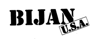 BIJAN U.S.A. logo