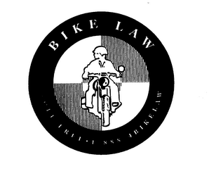 BIKE LAW TOLL FREE 1-800-4BIKELAW logo