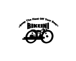 BIKEINI "KEEP THE HEAT OFF YOUR SEAT" logo