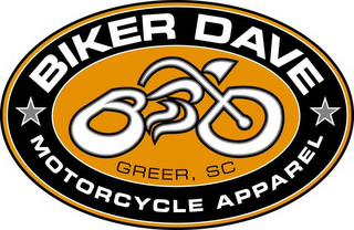 BIKER DAVE MOTORCYCLE APPAREL GREER, SC logo