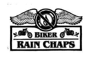 BIKER RAIN CHAPS logo