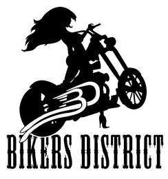 BIKERS DISTRICT BD logo