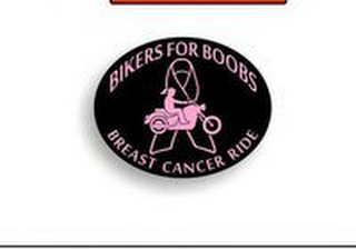 BIKERS FOR BOOBS BREAST CANCER RIDE logo