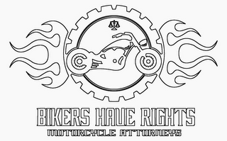 BIKERS HAVE RIGHTS MOTORCYCLE ATTORNEYS logo