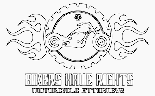 BIKERS HAVE RIGHTS MOTORCYCLE ATTORNEYS logo