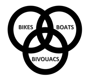 BIKES BOATS BIVOUACS logo