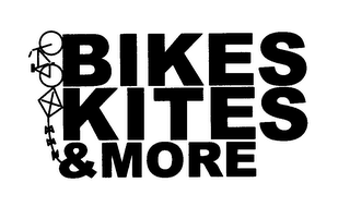 BIKES KITES & MORE logo