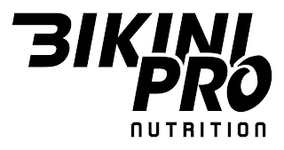 BIKINI PRO NUTRITION logo