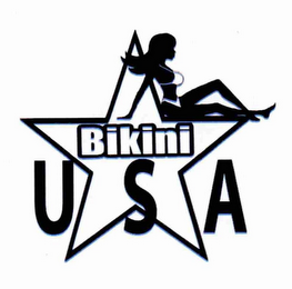 BIKINI U S A logo