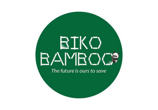 BIKO BAMBOO - THE FUTURE IS OURS TO SAVE logo