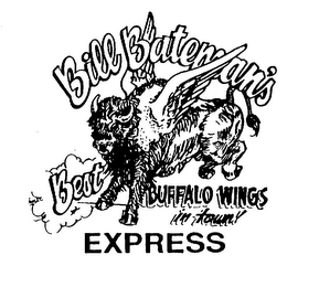 BILL BATEMAN'S BEST BUFFALO WINGS IN TOWN! EXPRESS logo
