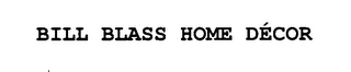BILL BLASS HOME DÉCOR logo
