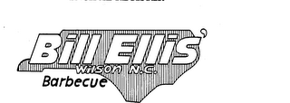 BILL ELLIS' WILSON N.C. BARBECUE logo