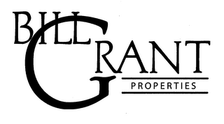 BILL GRANT PROPERTIES logo