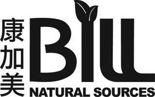 BILL NATURAL SOURCES logo