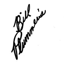BILL PLUMMER'S logo