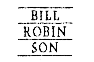 BILL ROBIN SON logo