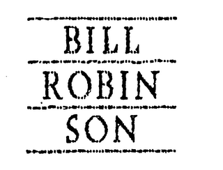 BILL ROBIN SON logo