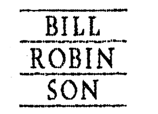 BILL ROBIN SON logo