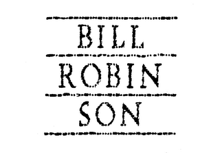 BILL ROBINSON logo