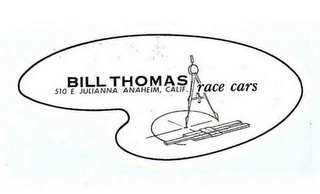 BILL THOMAS RACE CARS 510 E. JULIANNA ANAHEIM, CALIF. logo