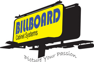 BILLBOARD CABINET SYSTEMS PICTURE YOUR PASSION logo