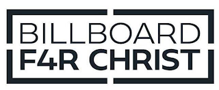 BILLBOARD F4R CHRIST logo