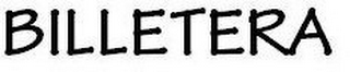 BILLETERA logo