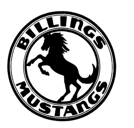 BILLINGS MUSTANGS logo