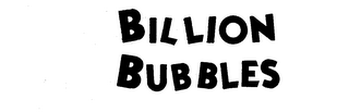 BILLION BUBBLES logo