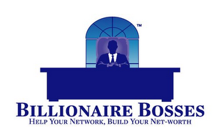 BILLIONAIRE BOSSES HELP YOUR NETWORK, BUILD YOUR NET-WORTH logo