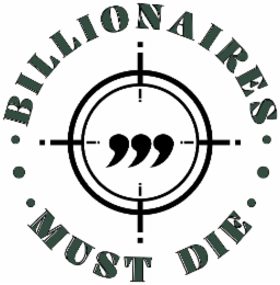 BILLIONAIRES MUST DIE logo