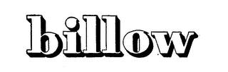 BILLOW logo