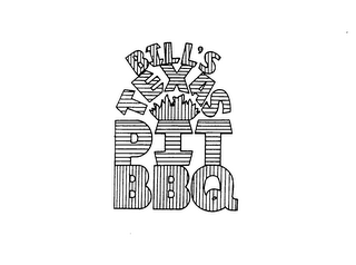 BILL'S TEXAS PIT BBQ logo