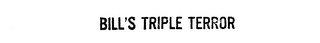 BILL'S TRIPLE TERROR logo