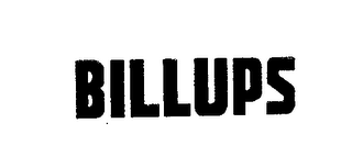 BILLUPS logo