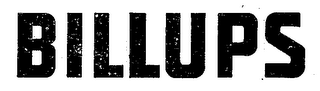 BILLUPS logo
