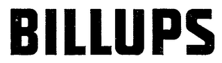 BILLUPS logo