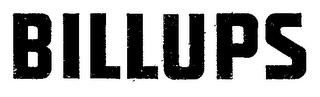 BILLUPS logo