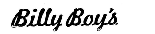BILLY BOY'S logo