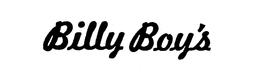BILLY BOY'S logo