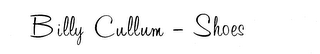 BILLY CULLUM - SHOES logo