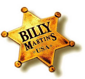 BILLY MARTIN'S USA logo
