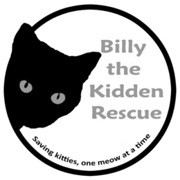 BILLY THE KIDDEN RESCUE SAVING KITTIES, ONE MEOW AT A TIME logo