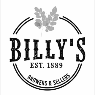 BILLY'S 1889 EST. GROWERS & SELLERS logo