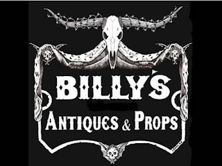 BILLY'S ANTIQUES & PROPS logo
