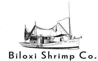 BILOXI SHRIMP CO. JOHN MAVAR logo