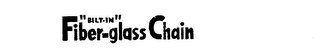 "BILT-IN" FIBER-GLASS CHAIN logo