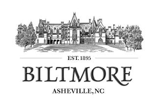 BILTMORE EST. 1895 ASHEVILLE, NC logo